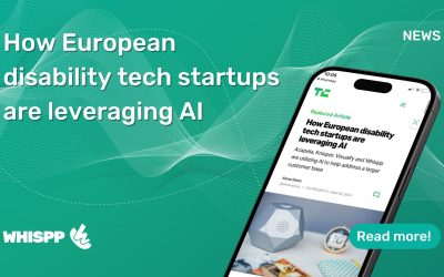 Hoe Europese startups op het gebied van gehandicapten-technologie AI inzetten, door TechCrunch