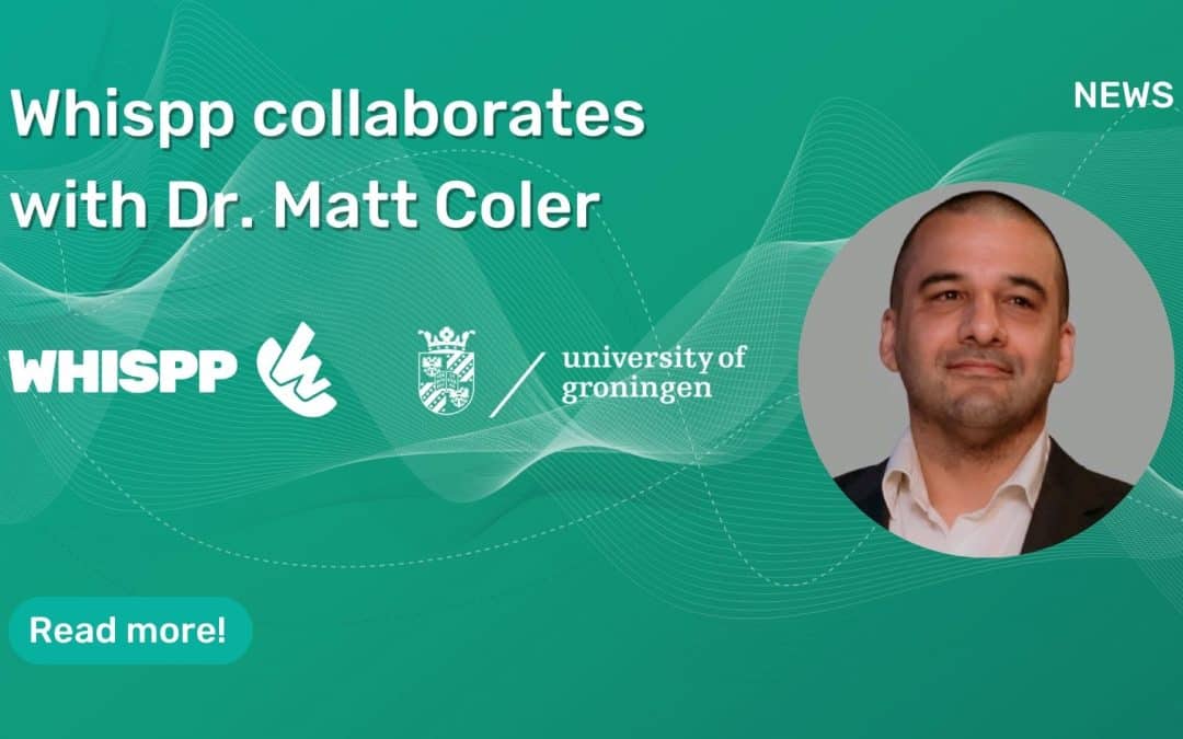 Samenwerking Dr. Matt Coler