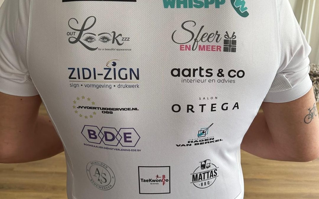 Whispp sponsort Wicher voor Alpe d’Huzes