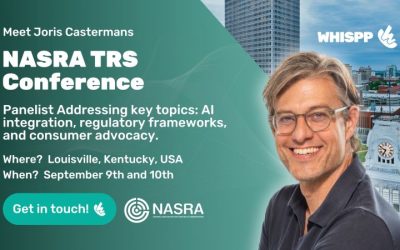 Whispp Joins the NASRA TRS Conference to Discuss the Future of Accessibility Technology