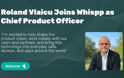 Roland Vlaicu joins Whispp